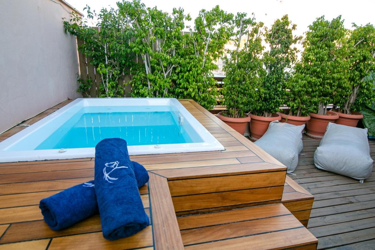 Beautiful Penthouse In Athens With Outside Jacuzzi Leilighet Eksteriør bilde