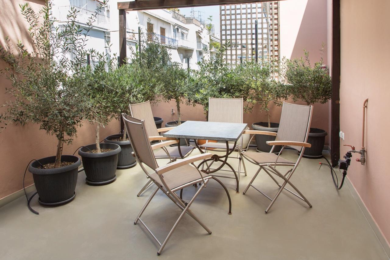 Beautiful Penthouse In Athens With Outside Jacuzzi Leilighet Eksteriør bilde