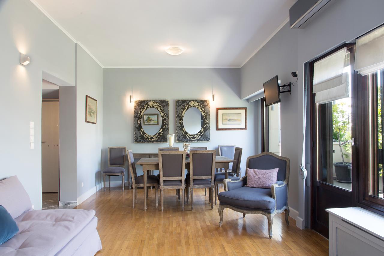Beautiful Penthouse In Athens With Outside Jacuzzi Leilighet Eksteriør bilde