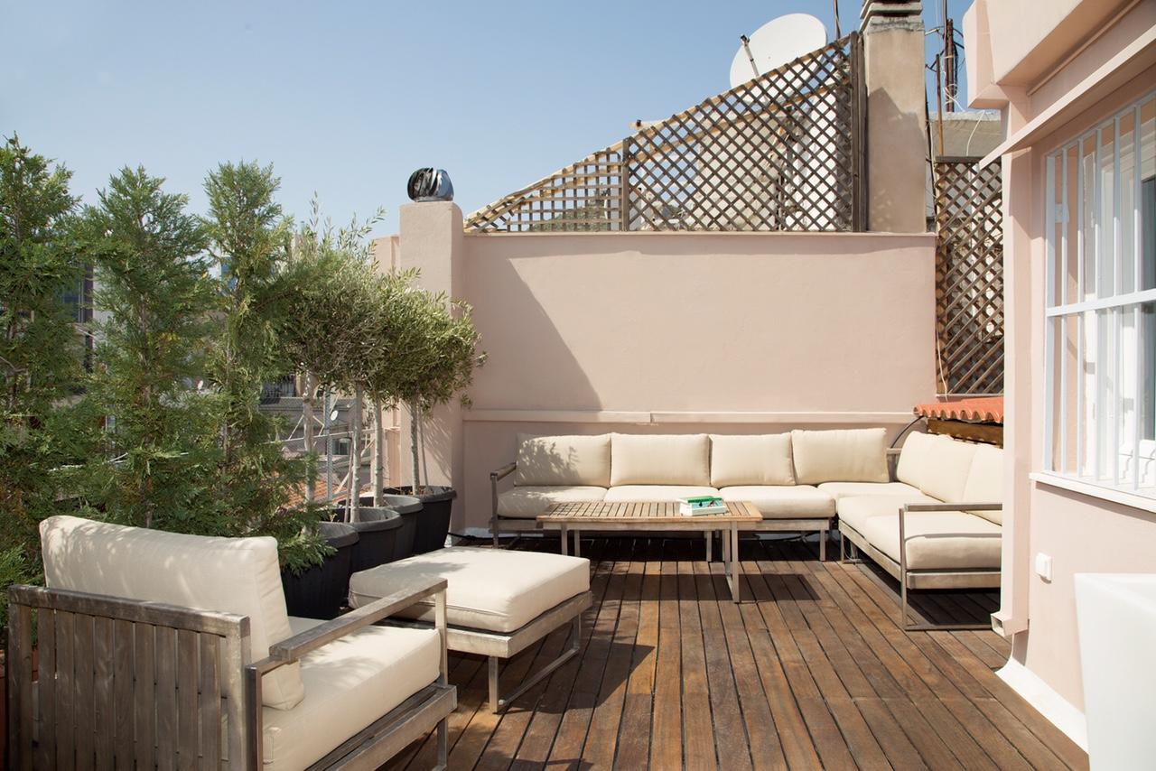 Beautiful Penthouse In Athens With Outside Jacuzzi Leilighet Eksteriør bilde